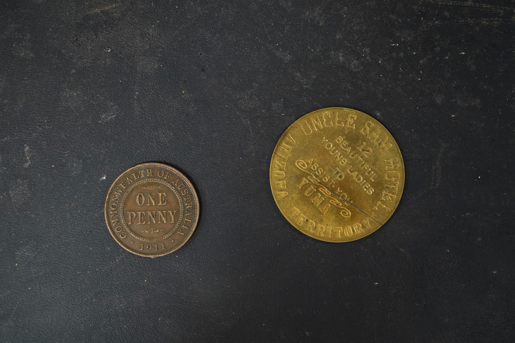 A collection of various coinage in an album, mostly George V to QEII